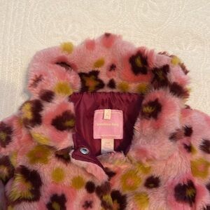 EUC London Fog faux fur size 24 months